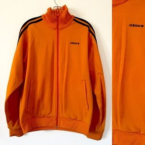 Adidas Men’s Orange Track Jacket